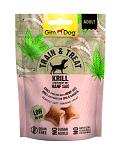 Gimdog Train & Treat Krill en Hennep 125 gr