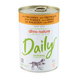 Almo Nature Hondenvoer Daily Kalkoen 400 gr