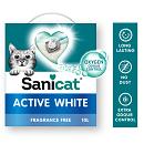 Sanicat kattenbakvulling Active White 10 ltr