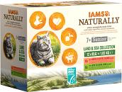 IAMS Naturally kattenvoer Senior Land & Sea 12 x 85 gr