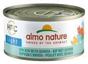 Almo Nature kattenvoer HFC Light kip en quinoa 70 gr