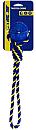 Petsport flostouw Knot Tug 35 cm with TPR Ball