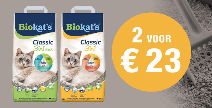 Biokat's Classic & Classic Fresh 18 liter