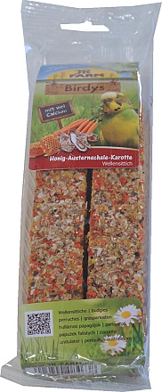 JR Farm Birdy parkiet honing/oesterschel/ wortel 130 gr