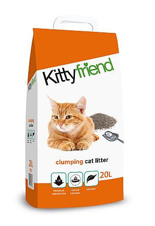 Kitty Friend kattenbakvulling Clumping 20 ltr