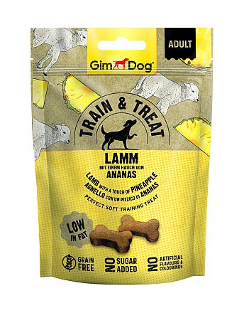 Gimdog Train & Treat Lam en Ananas 125 gr