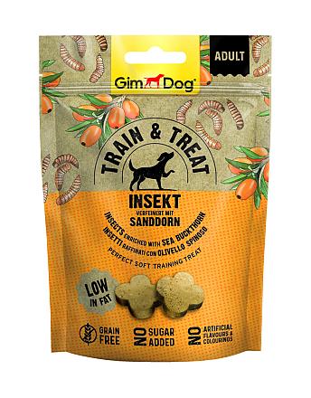 Gimdog Train & Treat Inktvis en Gember <br>125 gr