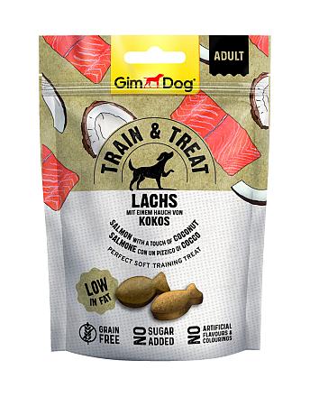 Gimdog Train & Treat Zalm en Kokosnoot <br>125 gr