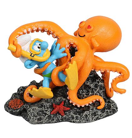 Smurfs Aqua D'ella Smurfen Onderwater Octopus