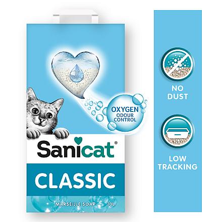 Sanicat kattenbakvulling Classic Marseille 10 ltr