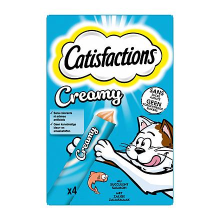 Catisfactions Zalm Creamy 4 x 10 gr