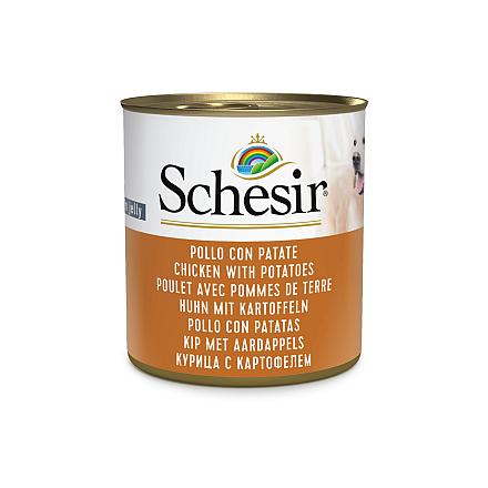 Schesir Hondenvoer Kip/Aardappel Gelei 285 gr