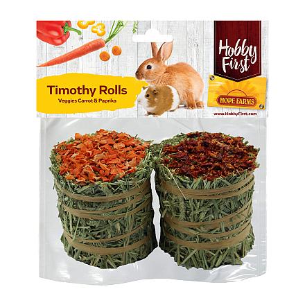 HobbyFirst Hope Farms Timothy Rolls Veggies 800 gr