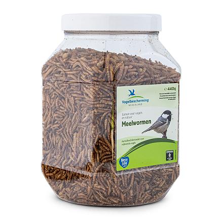 Vogelbescherming Nederland Gedroogde Meelwormen 1800 ml