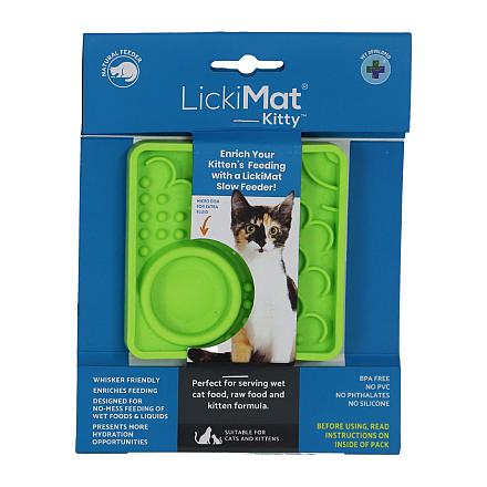 Lickimat Kitty Groen<br> 10 cm