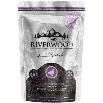 Riverwood Farmers Pride Duck & Turkey crunchy 200 gr