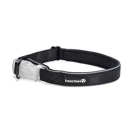 Beeztees Halsband Parinca LED Zwart