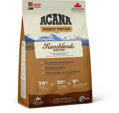 Acana Highest Protein hondenvoer Ranchlands 2 kg