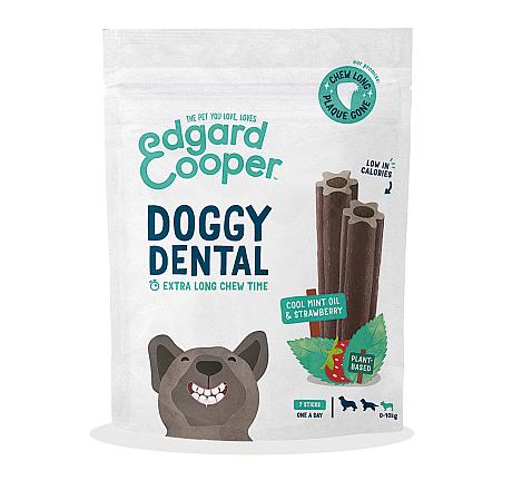 Edgard & Cooper Doggy Dental Aardbei en Mint Small 7 st