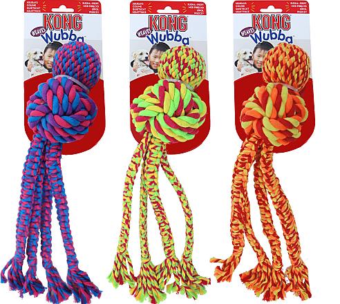 Kong Wubba Weaves rope assorti