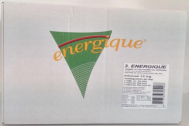 Energique hondenvoer Werkhond 3  - 12 kg