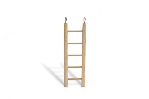 Beeztees Houten ladder met 4 treden.